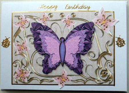 Beautiful Butterflies Various Occasions Topper 1 by Mary Murphy