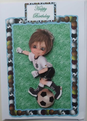Football Mad Boy by Mary Murphy