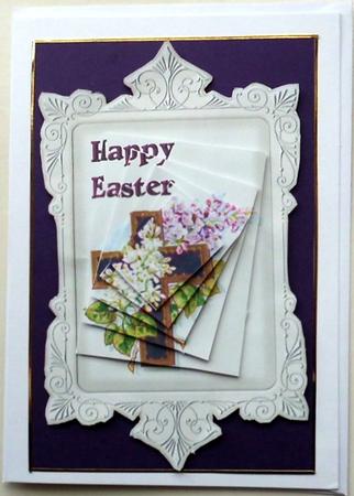 Easter Ornate Twisted Pyramid Topper by Mary Murphy