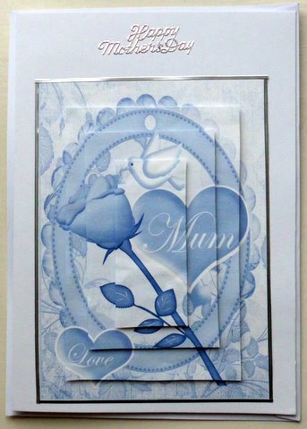 Mum Love Lilac Pyramid by Mary Murphy