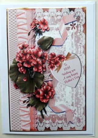 Mother's Day Geraniums by Mary Murphy