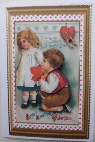 Valentine To My Sweetheart Topper by Mary Murphy