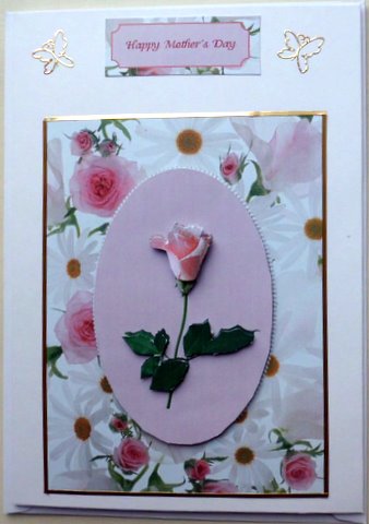 Roses and Pearls Topper by Mary Murphy