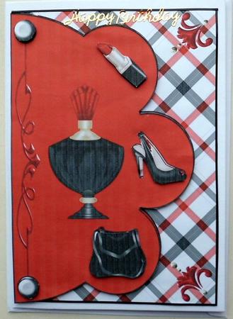 Accessories Red and Black by Mary Murphy