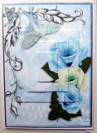 Enchanted Blooms 2 Pyramid by Mary Murphy