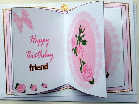 Pink Roses Mini Book by Mary Murphy