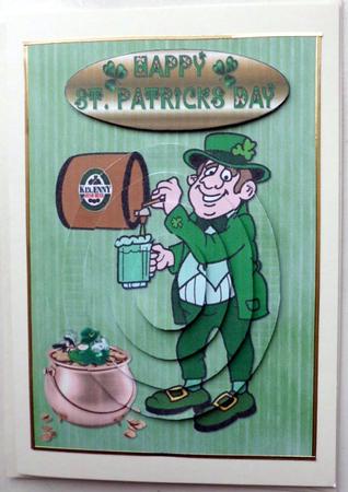 St Patricks Day Oval Pyramid by Mary Murphy