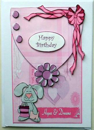 Hopes and Dreams Birthday Bunny by Mary Murphy