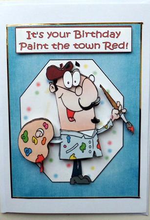 Colin Paints the Town Red by Mary Murphy