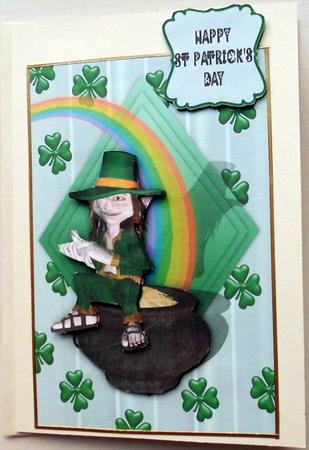 St Patrick's Day Leprechaun by Mary Murphy