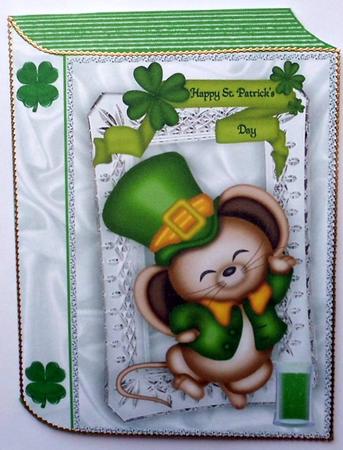 St Patricks Day with Four Leaf Clover and Little Mouse Book by Mary Murphy
