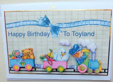 Birthday Train Trip to Toyland by Mary Murphy