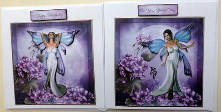 Flowers and Fairies Toppers by Mary Murphy