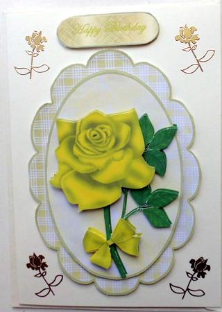 Yellow Rose by Mary Murphy