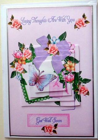 Butterfly Get Well Wishes by Mary Murphy