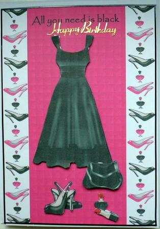 All You Need is Black, Cerise by Mary Murphy