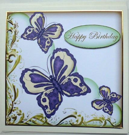 Three Wishes Topper with Butterflies 4 by Mary Murphy