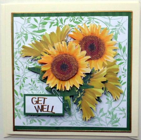 Sunflower Heaven Step by Step by Mary Murphy