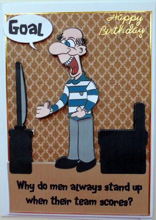 Why Do Men Stand Up Blue by Mary Murphy