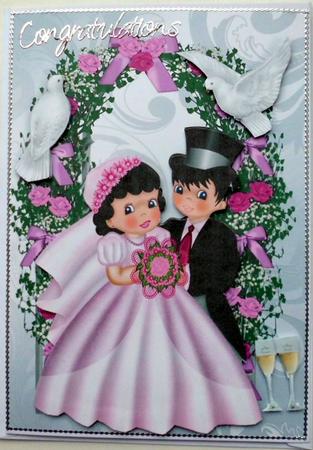 Pretty in Lilac Bride and Groom with Lilac Flowers by Mary Murphy