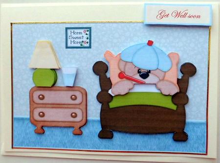 Get Well Teddy Bear by Mary Murphy
