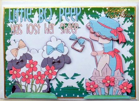 Little Bo Peep Has Lost Her Sheep by Mary Murphy