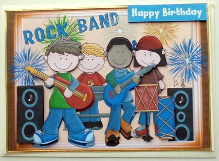 Roching Rock Band by Mary Murphy