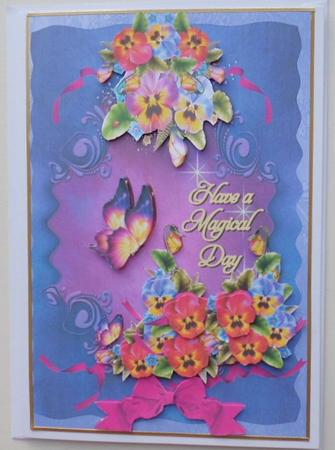 Pretty Pansies by Mary Murphy
