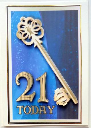 Twenty One Key Blue by Mary Murphy