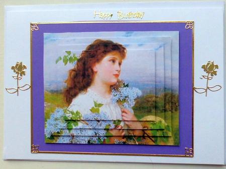 Beautifulchild in the Meadows with Her Bonnet Pyramids by Mary Murphy