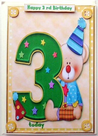 Teds 3rd Birthday by Mary Murphy