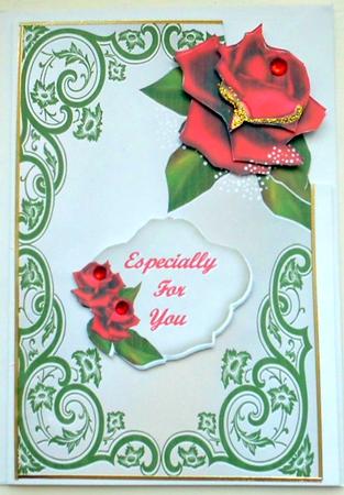 Red Rose Corner by Mary Murphy