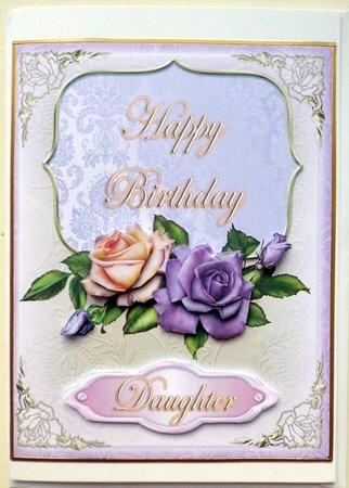 Heritage Roses-happy Birthday by Mary Murphy