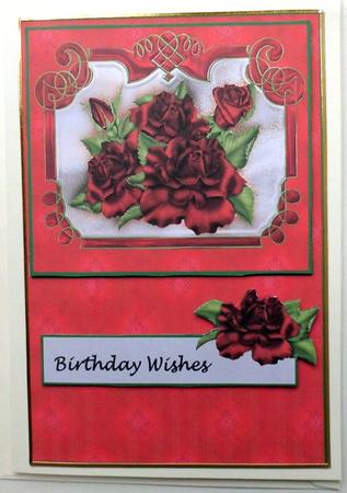 Rose for Birthday Get Well by Mary Murphy