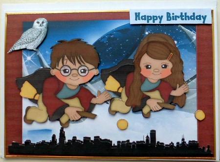 Wizard Boy & Girl by Mary Murphy