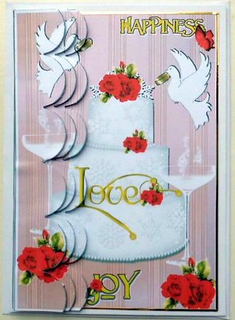 Red Rose Wedding by Mary Murphy