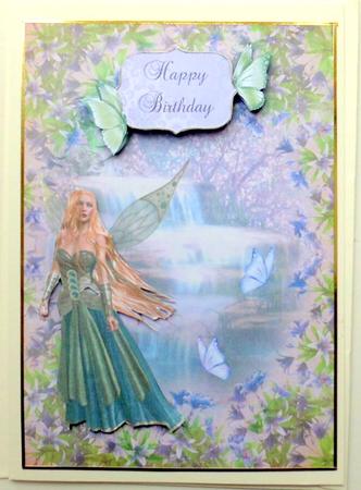Magical Fairy Waterfall by Mary Murphy