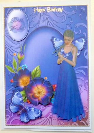 The Purple Fairy Garden by Mary Murphy