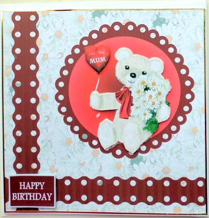Love You Mum Teddybear by Mary Murphy