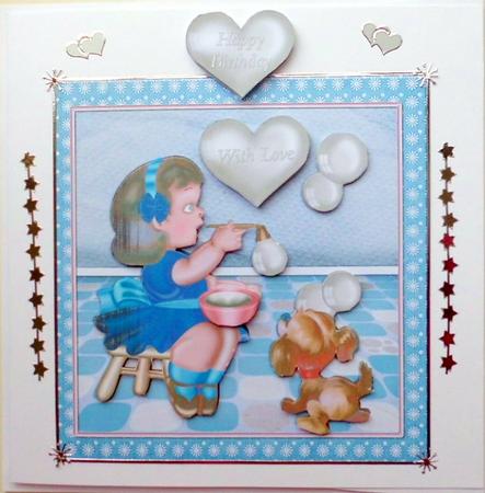 Vintage Bubbles by Mary Murphy