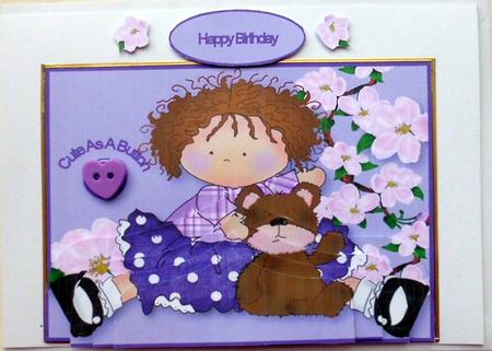 Tulip Stacker - Cute as a Button by Mary Murphy