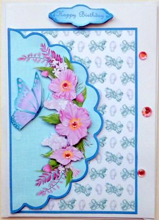 Flowery Butterfly by Mary Murphy