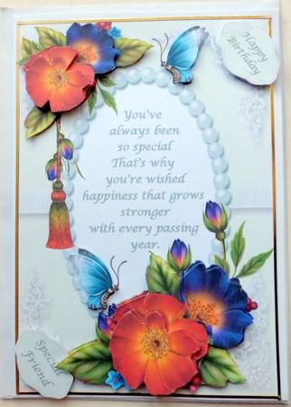 Birthday Blooms by Mary Murphy