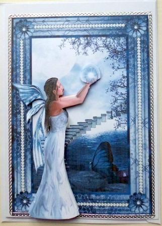 The Light Fairy + Decoupage by Mary Murphy
