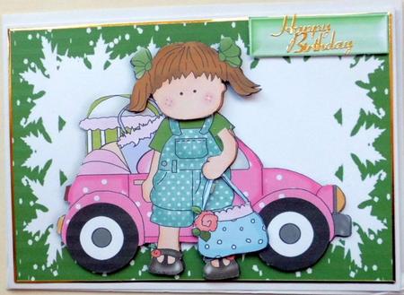 Out Shopping in My Pink Car by Mary Murphy