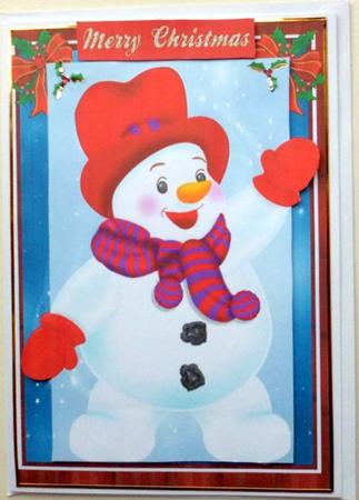Happy Snowman by Mary Murphy