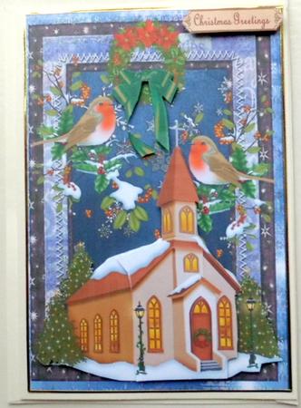 Christmas Church Traditional by Mary Murphy
