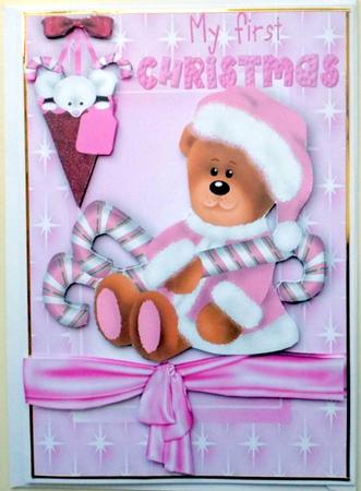 My First Christmas with Pink Teddy and Mouse by Mary Murphy