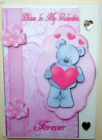 Teddy Bear Valentine by Mary Murphy