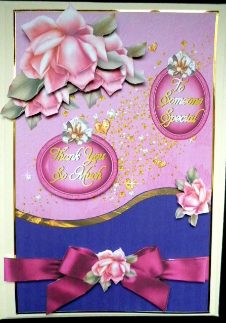 Ribbon and Roses by Mary Murphy